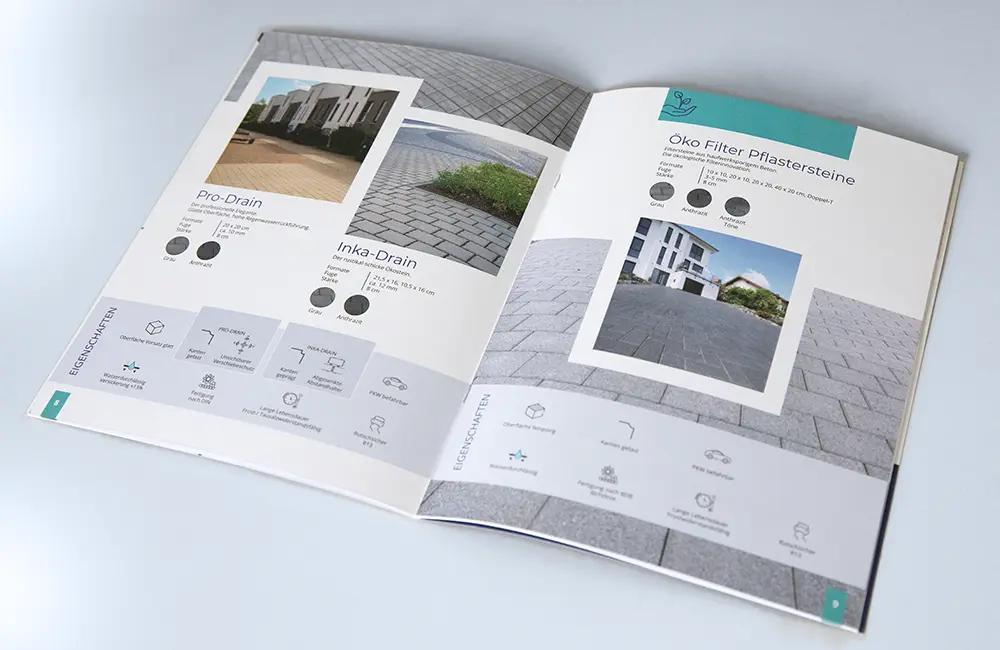 Grafikdesign | Ökopflaster Katalog Carl Plötner GmbH